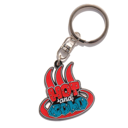 『HOTandCOLD』メタルキーホルダー